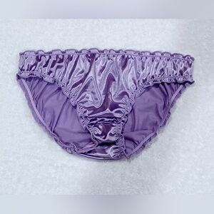 Satin Second Skin Panties, Size L